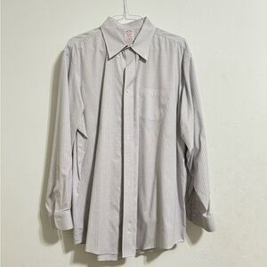 Brooks Brothers Explorer Collection Non-Iron Twill Ainsley Collar, Dress Shirt